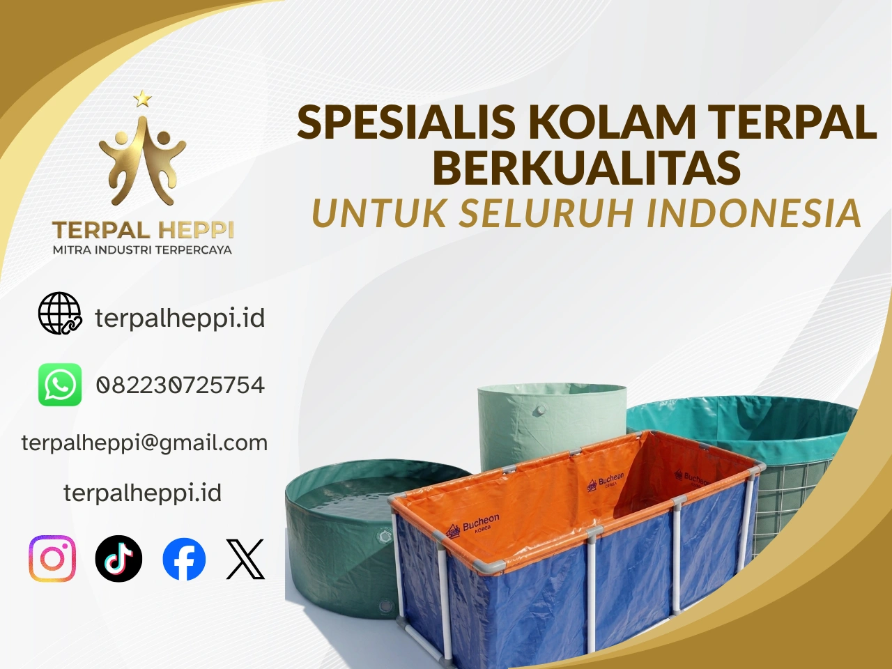 Terpal Heppi - Toko Kolam Terpal Berkualitas